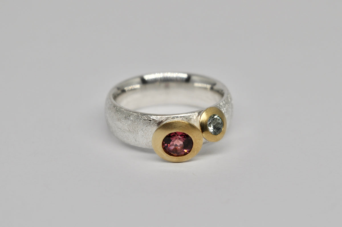 Duo Tourmaline Ring