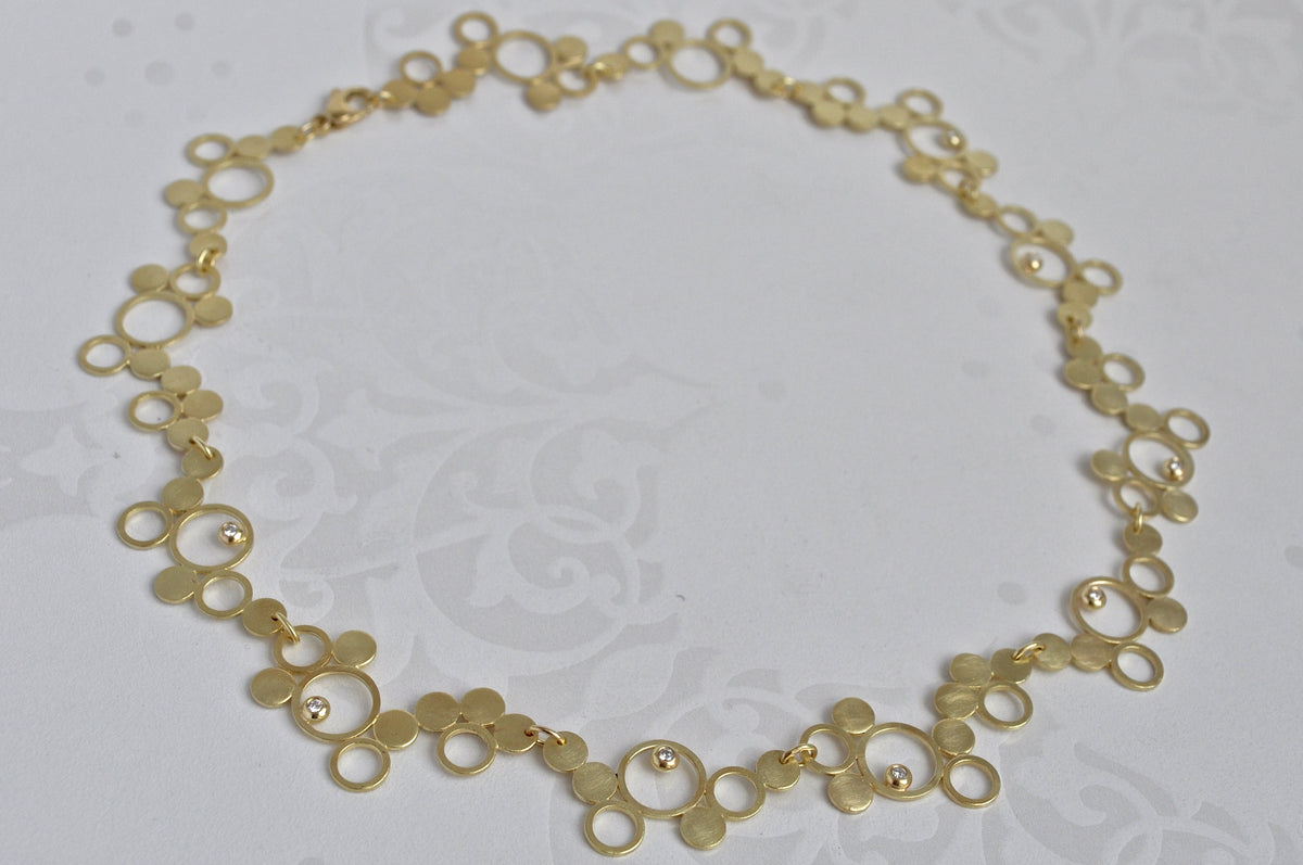 Bubble Circle Necklace