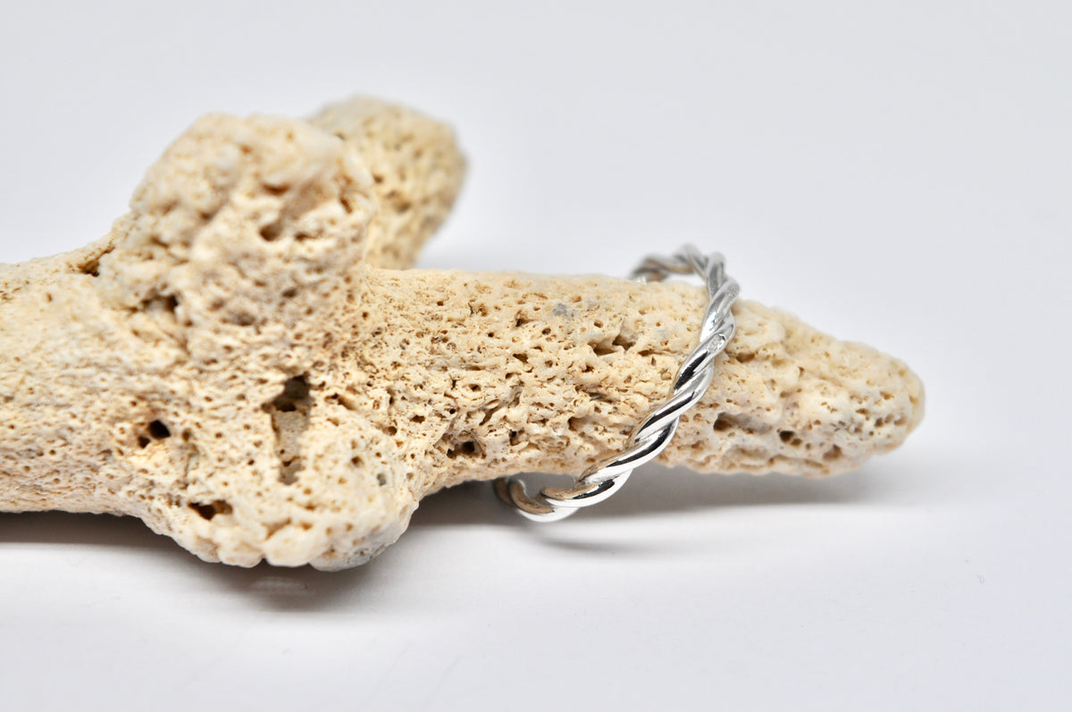 Twisted Rope Ring in 18k Gold