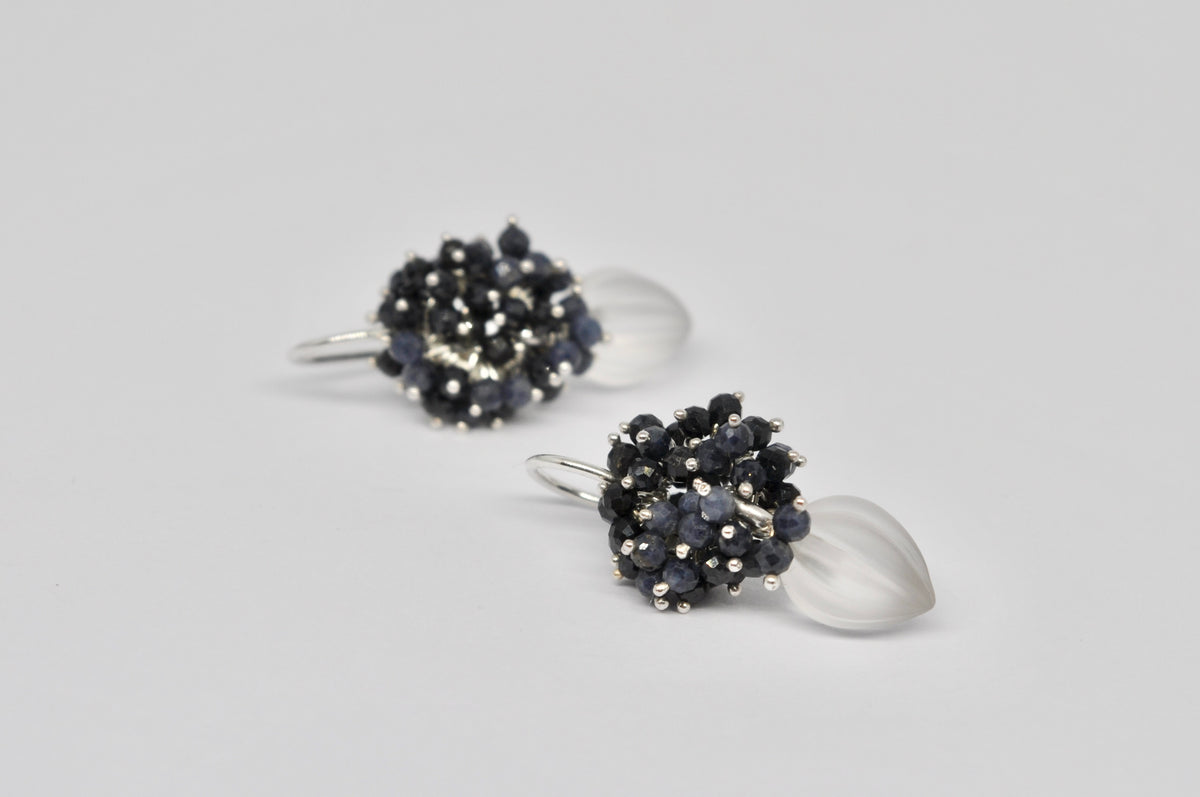 Midnight Bloom Earrings