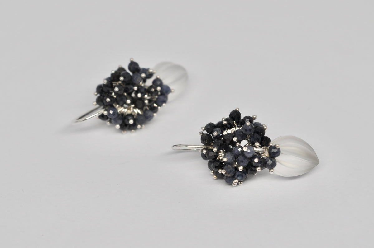 Midnight Bloom Earrings