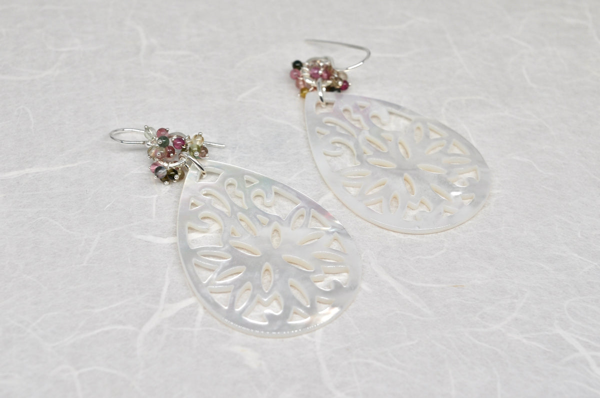 Moonlit Garden Drop Earrings