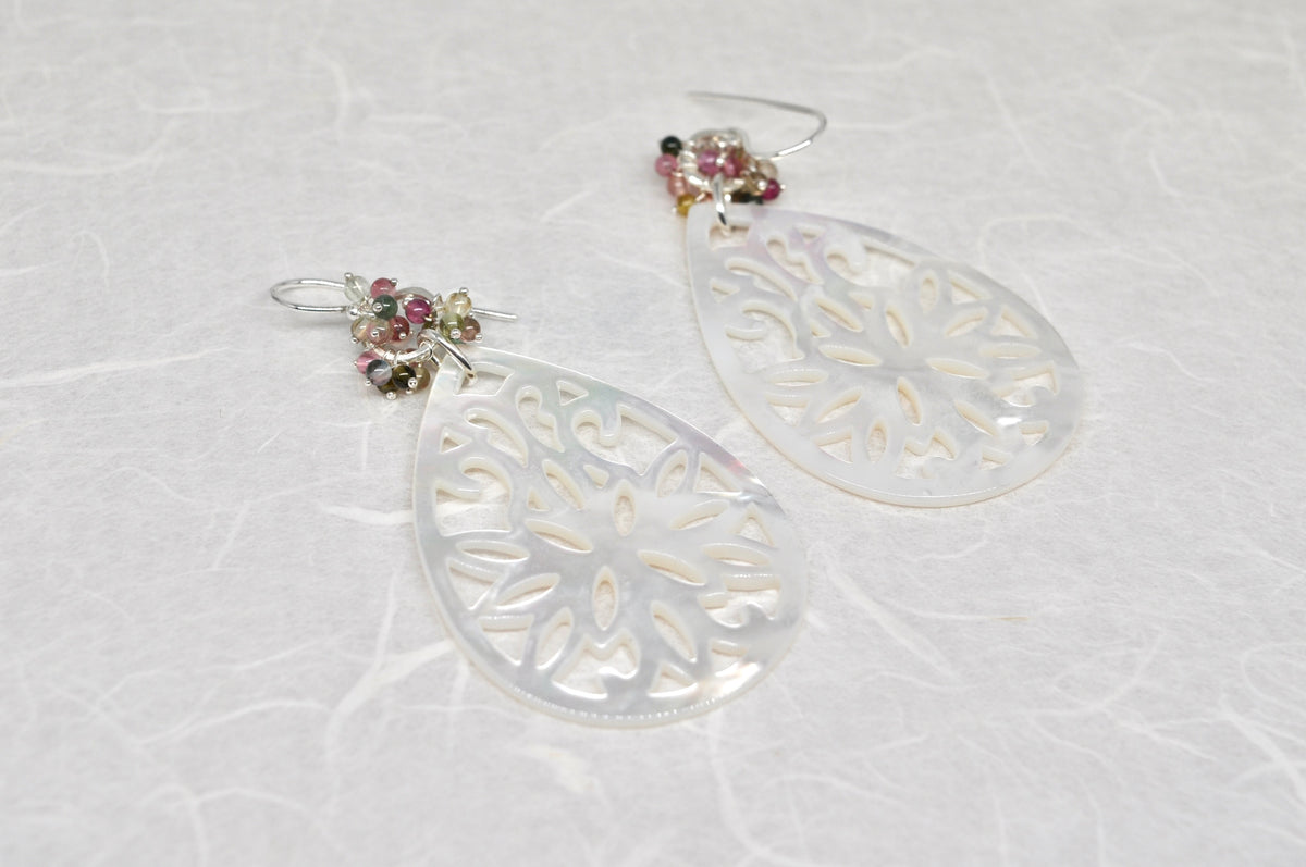 Moonlit Garden Drop Earrings