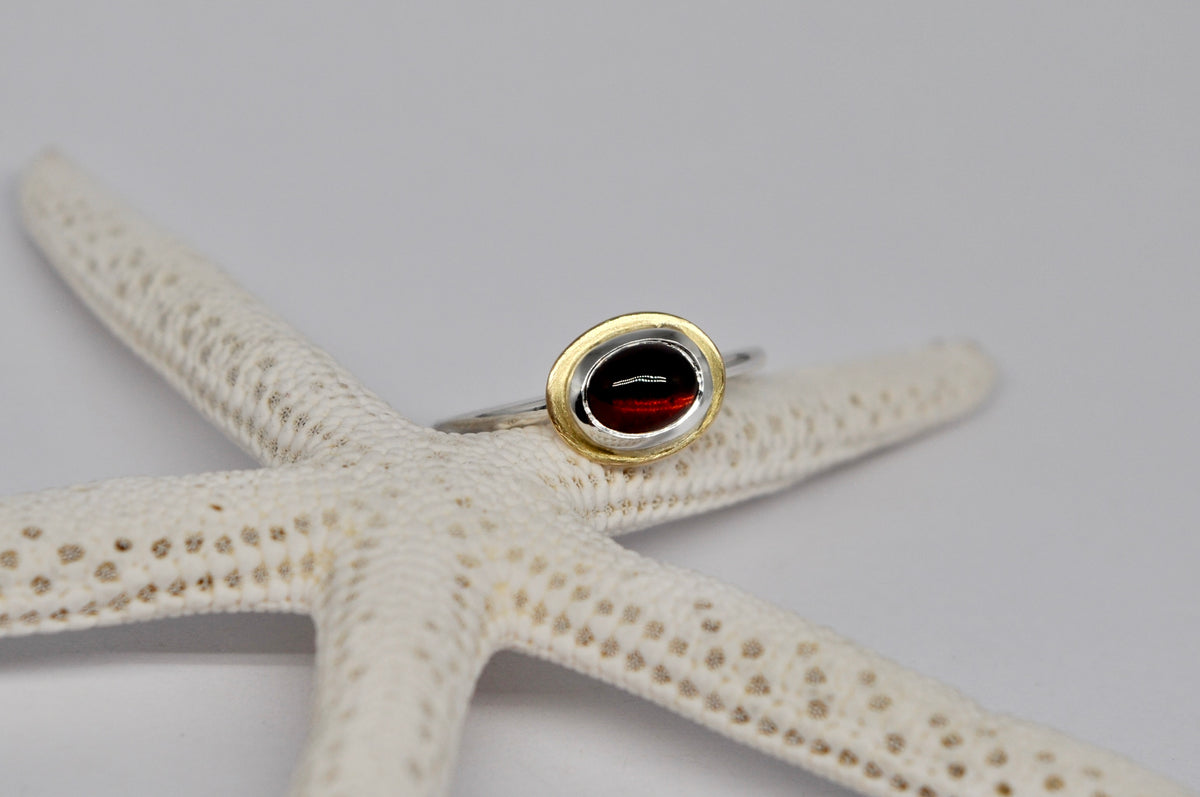 Two-Tone Tourmaline Ring