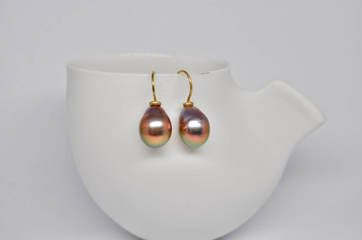 Iridescent Edison Pearl Earrings