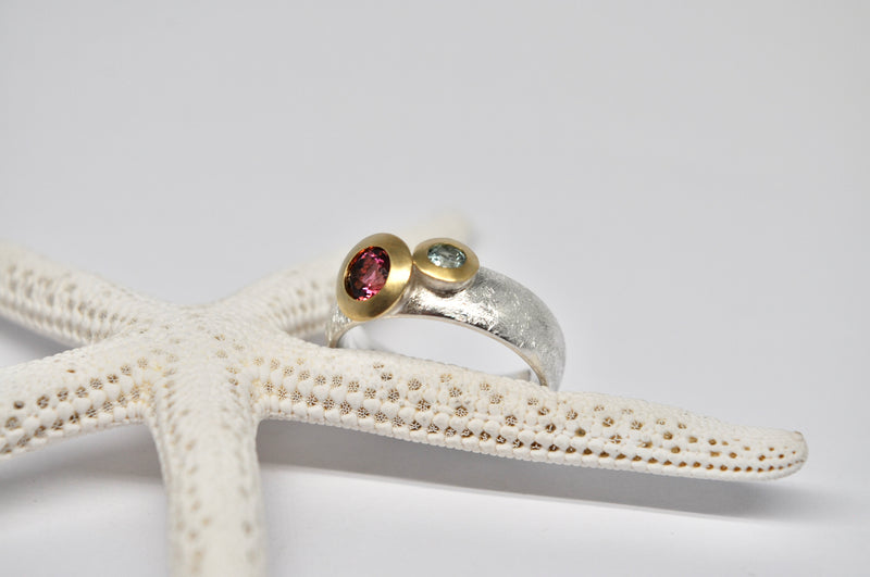 Duo Tourmaline Ring