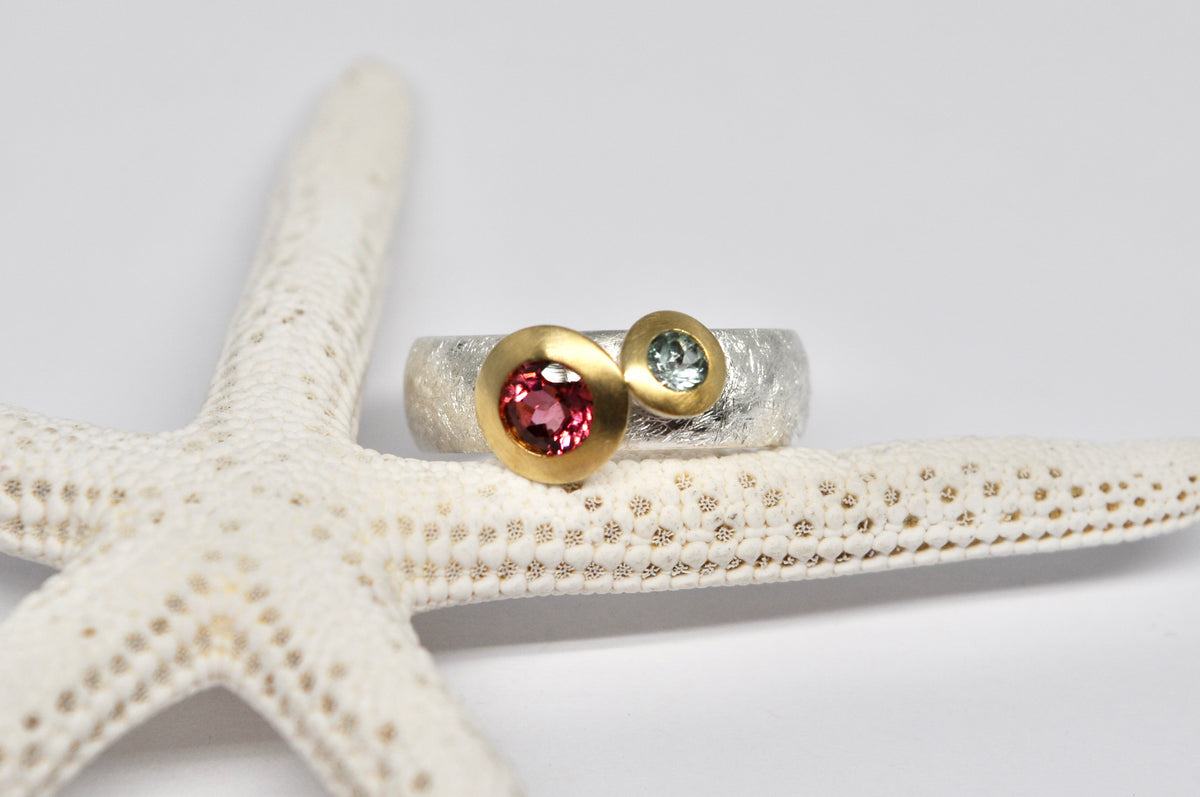 Duo Tourmaline Ring