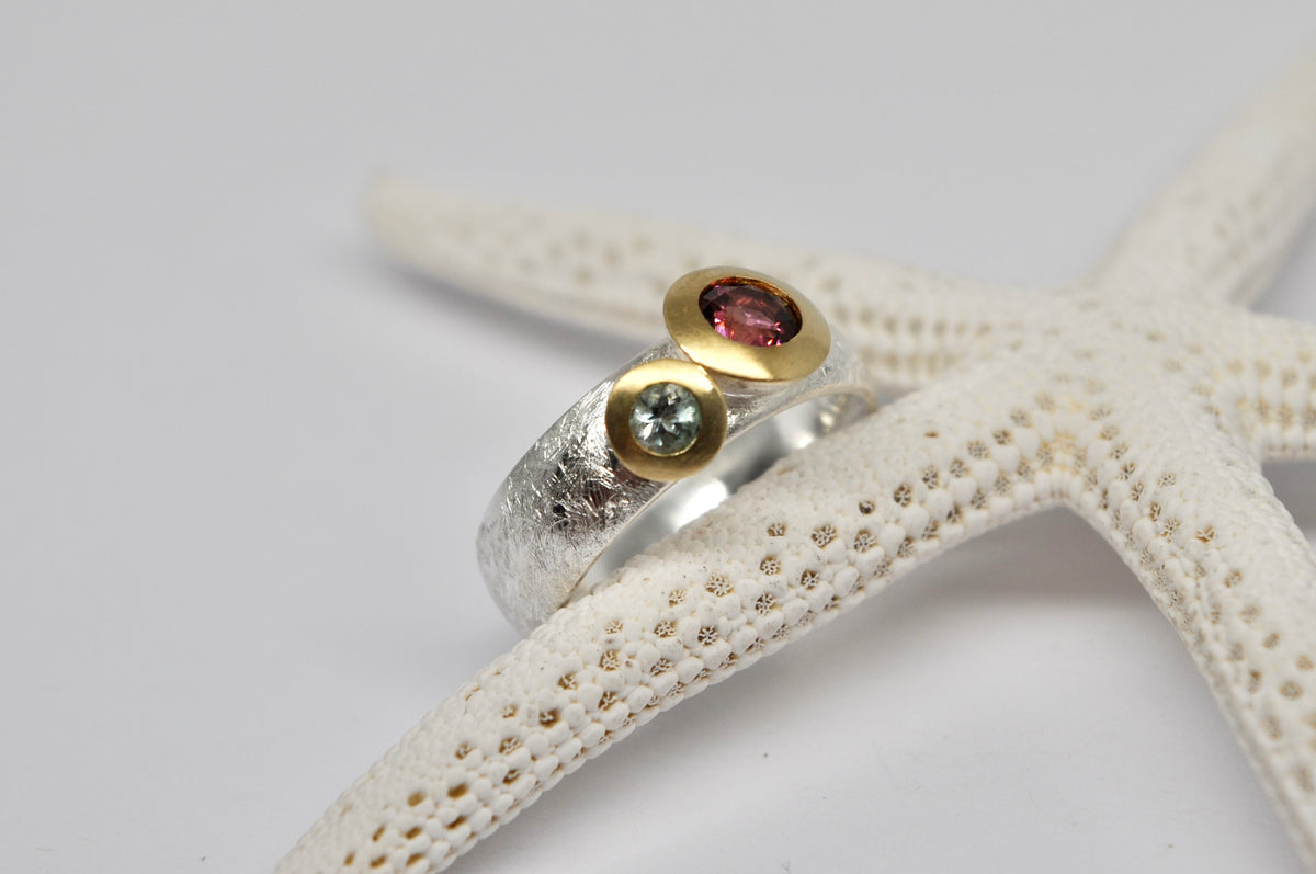 Duo Tourmaline Ring