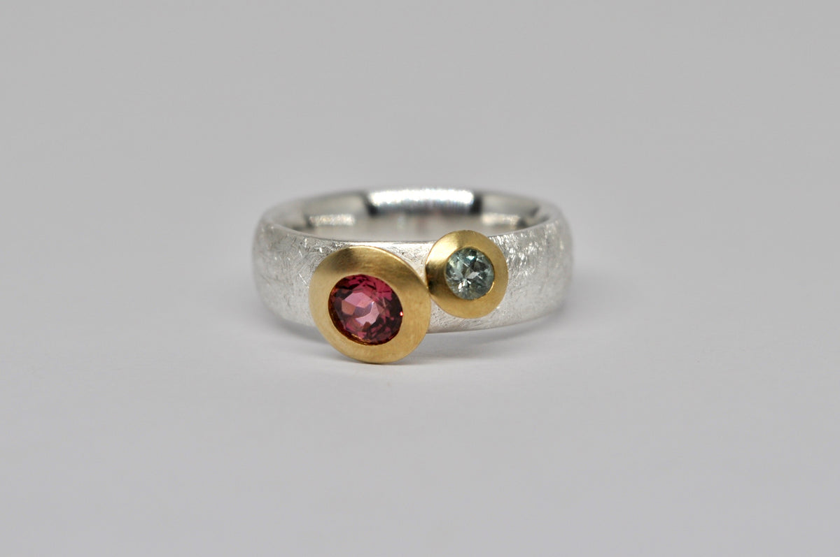 Duo Tourmaline Ring