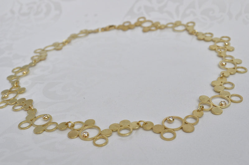 Bubble Circle Necklace