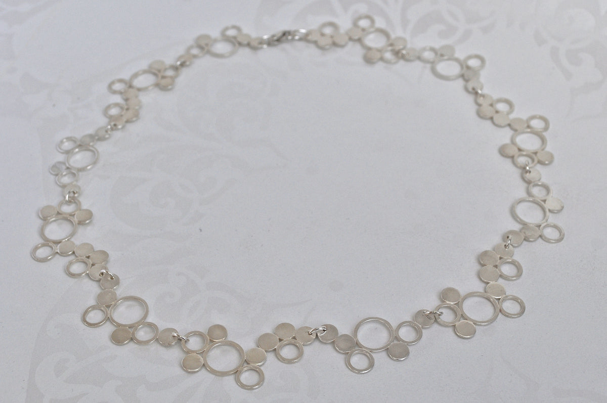 Bubble Circle Necklace