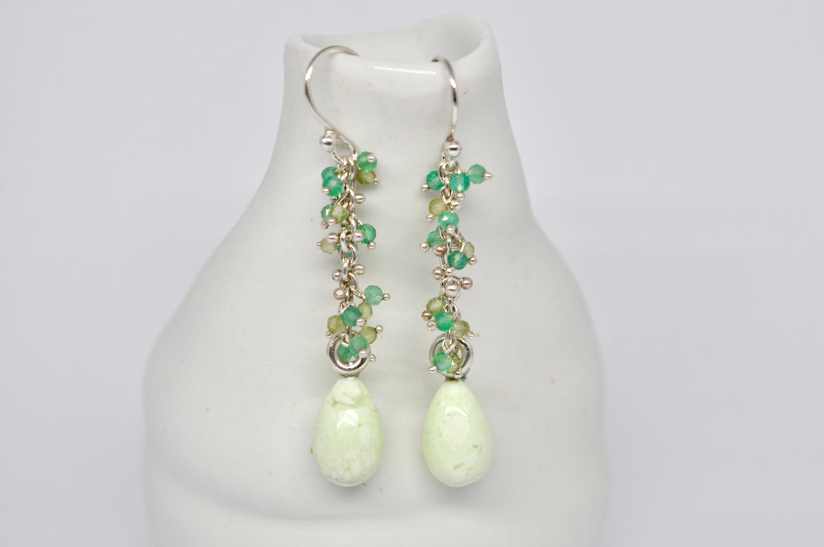 Garden Dew Drop Earrings