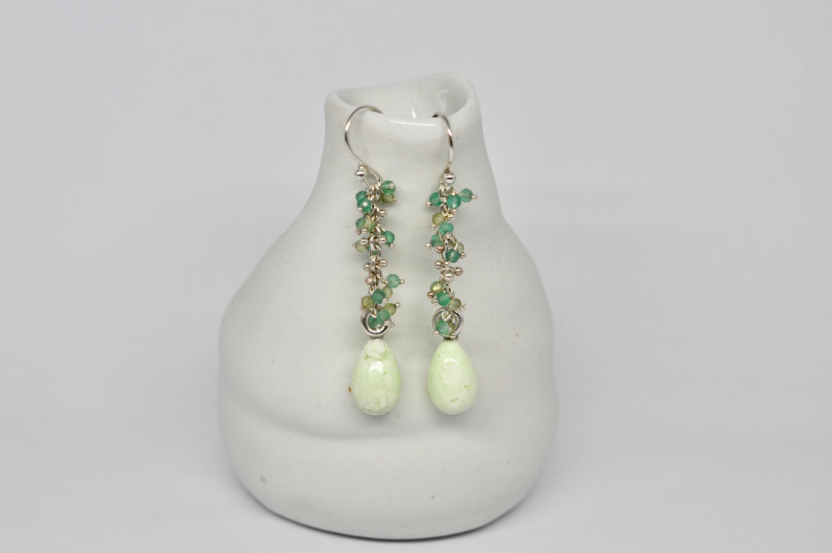 Garden Dew Drop Earrings