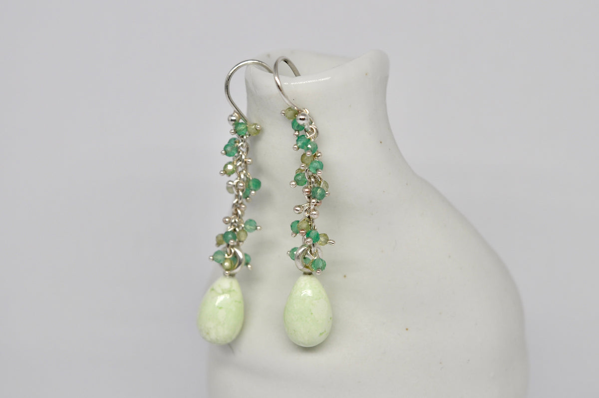 Garden Dew Drop Earrings
